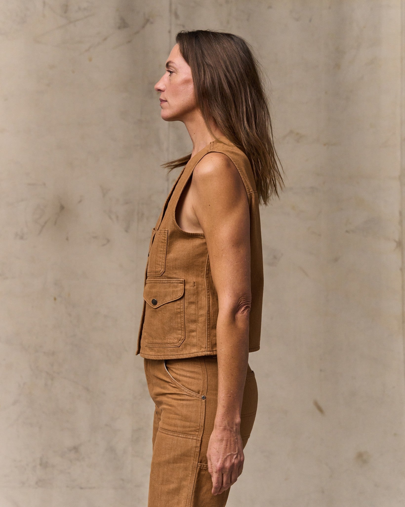 Women's Archive Cruiser Vest - Harvest Tan