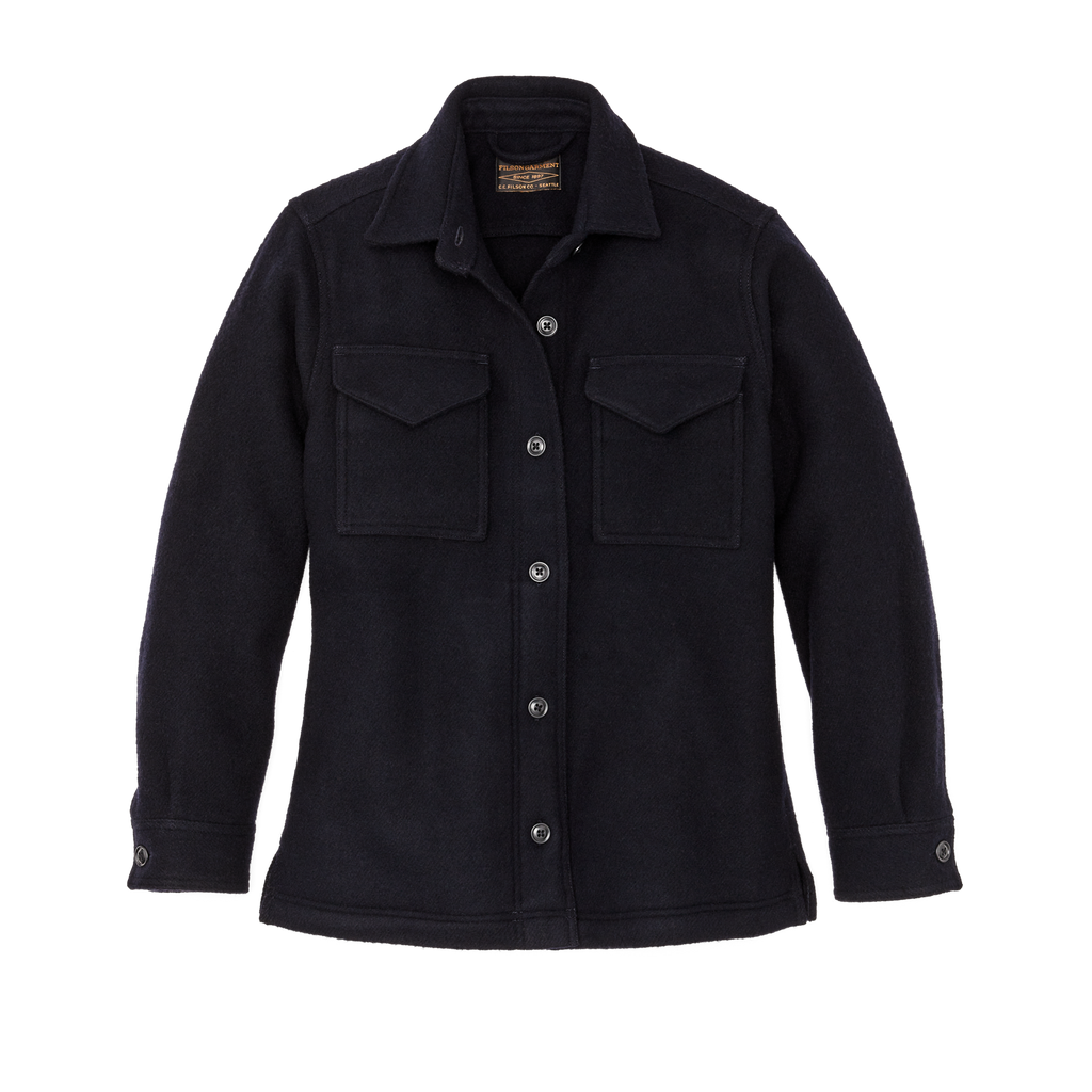 Women's Seattle Wool Jac-shirt - Navy