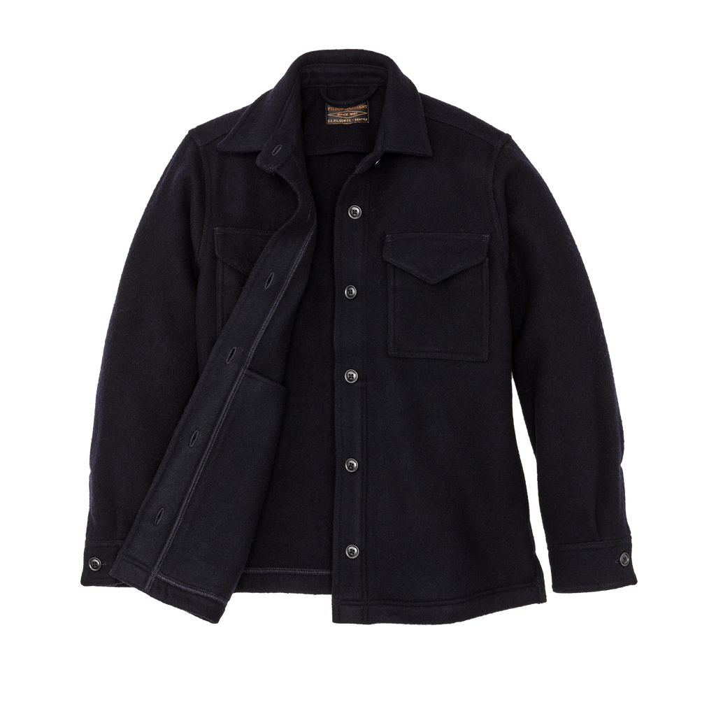 Women's Seattle Wool Jac-shirt - Navy