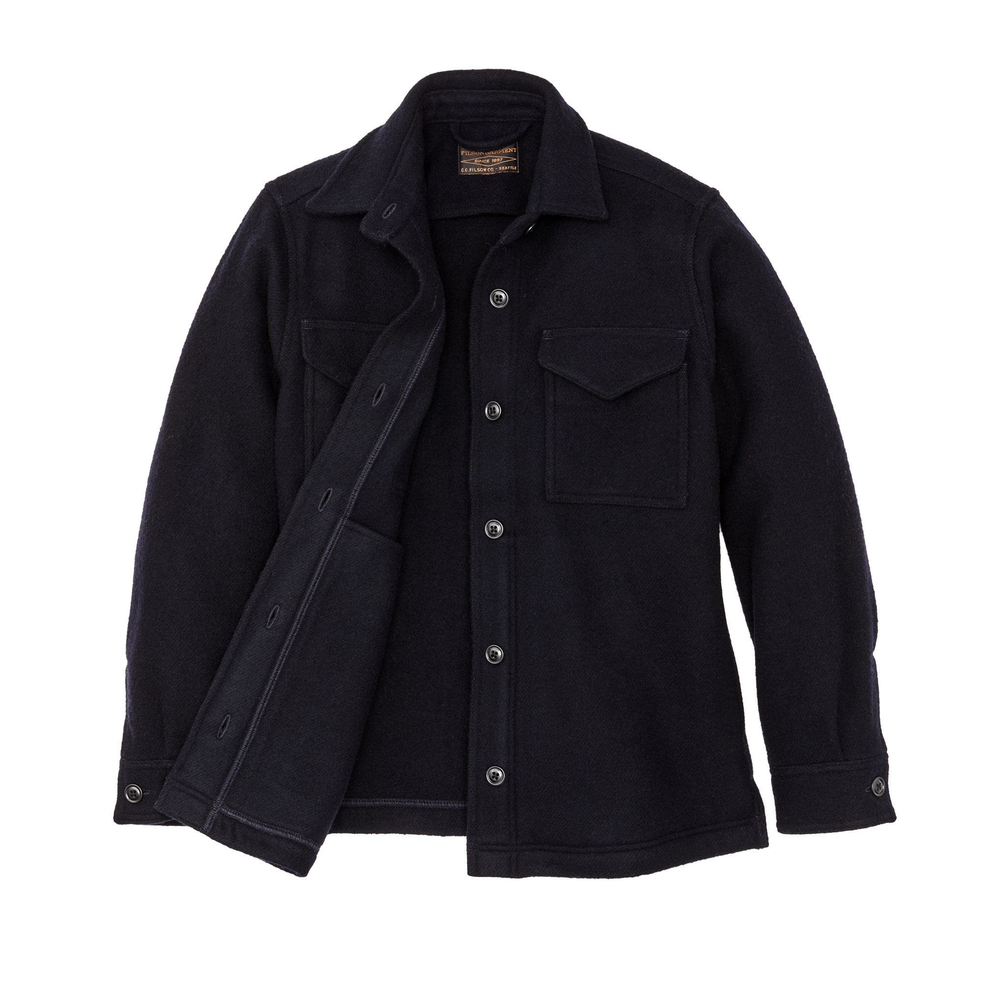 Women's Seattle Wool Jac-shirt - Navy