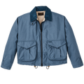 Women's Aviator Cloth Short Work Jacket - Flag Blue