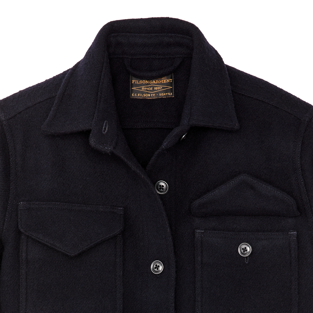 Women's Seattle Wool Jac-shirt - Navy