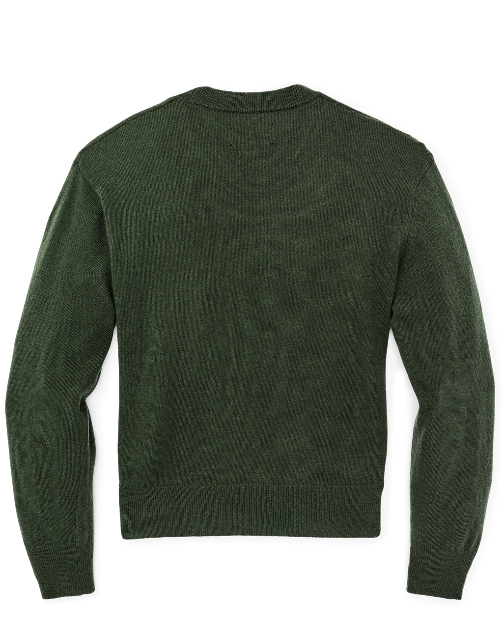 Women's Graphic Wool Sweater - Olive