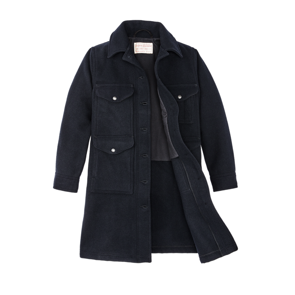 Women's Long Mackinaw Cruiser - Dark Navy