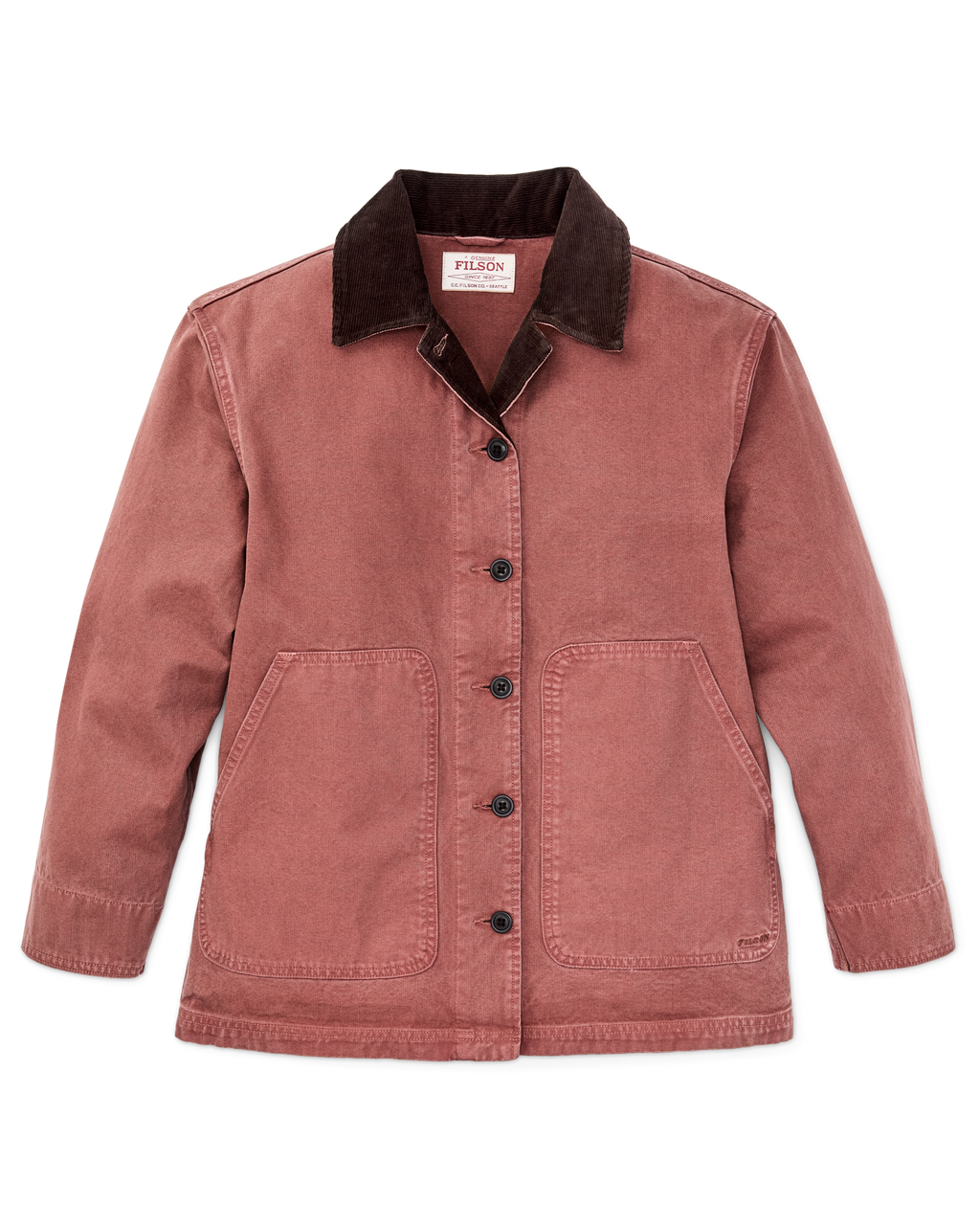 Women's Canvas Barn Coat - Mahogany