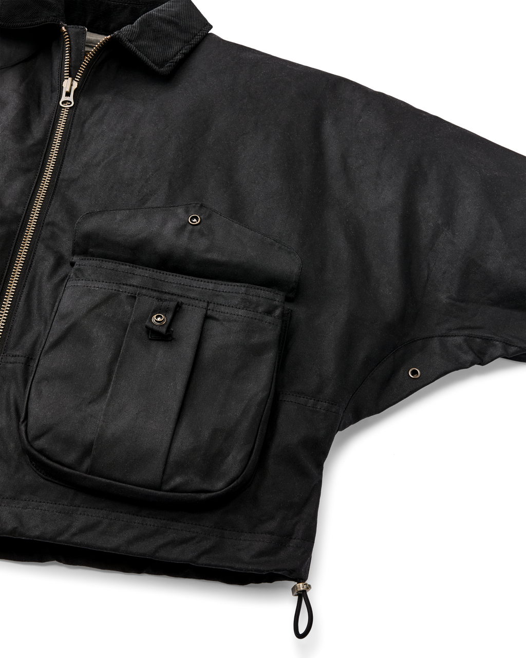 Women's Shelter Cloth Short Work Jacket - Black