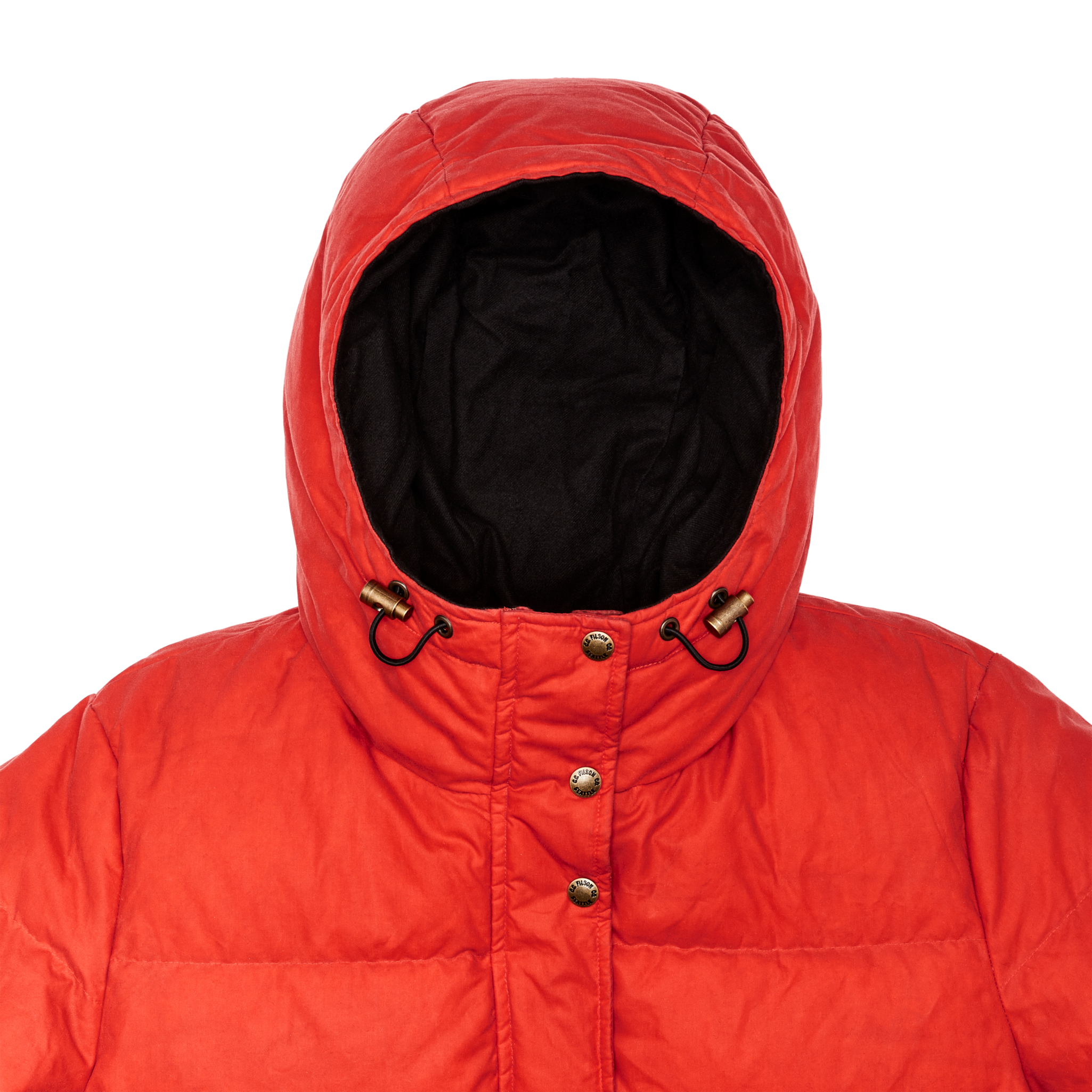 Women's Waxed Down Parka - Dark Tan / Campfire