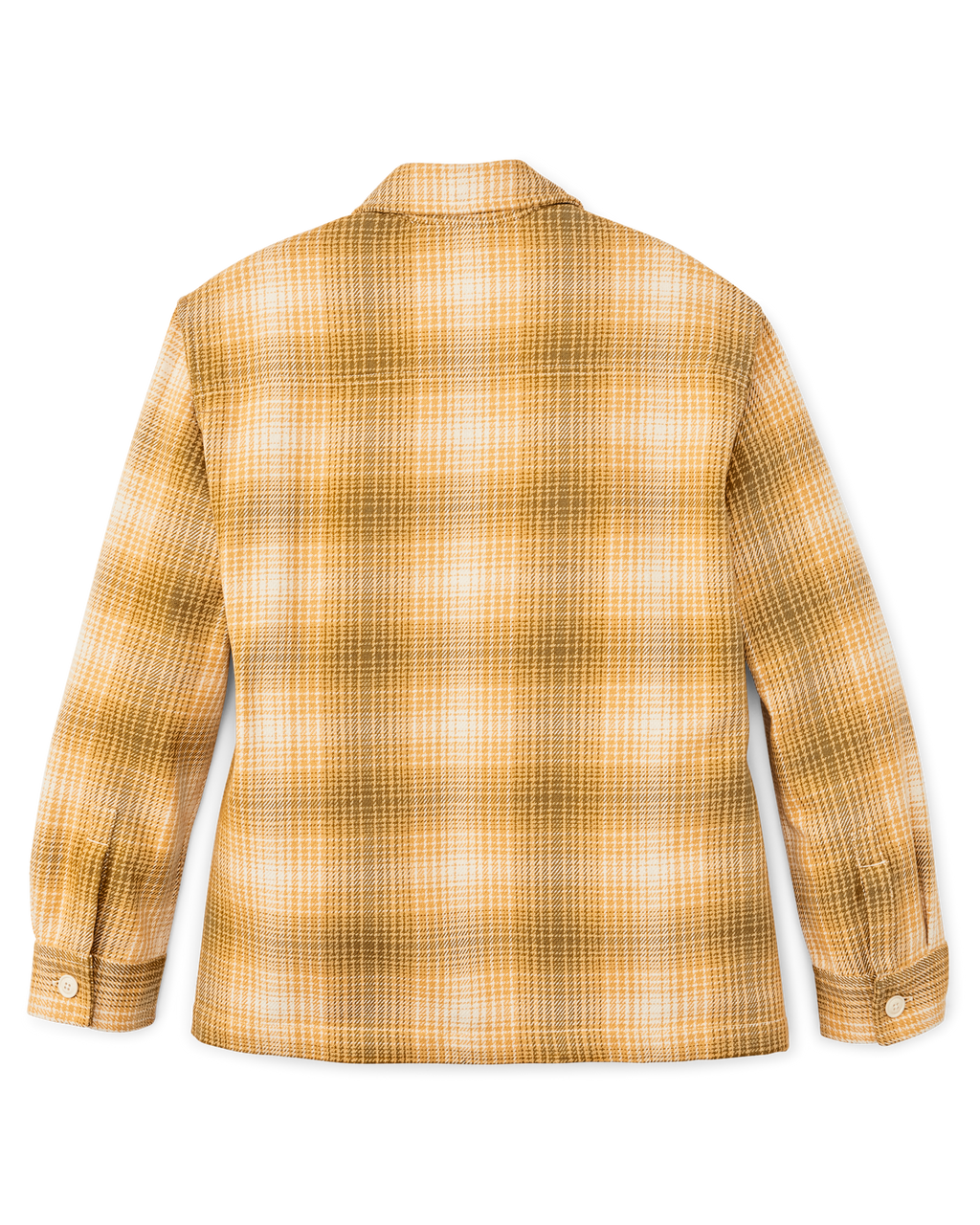 Women's Deer Island Jac-shirt - Ochre / Cream Plaid