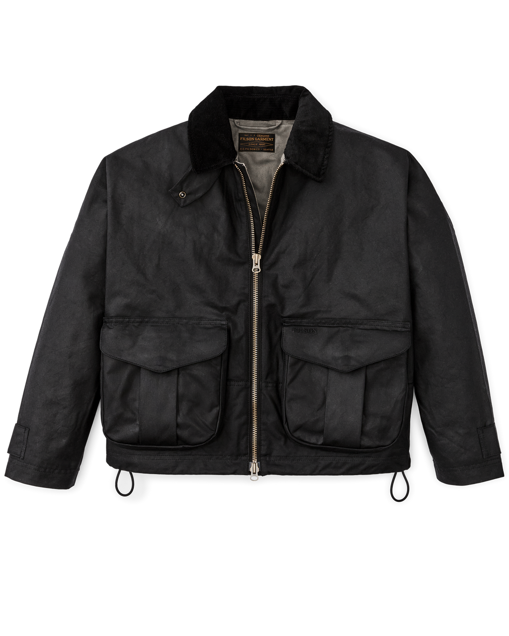 Women's Shelter Cloth Short Work Jacket - Black