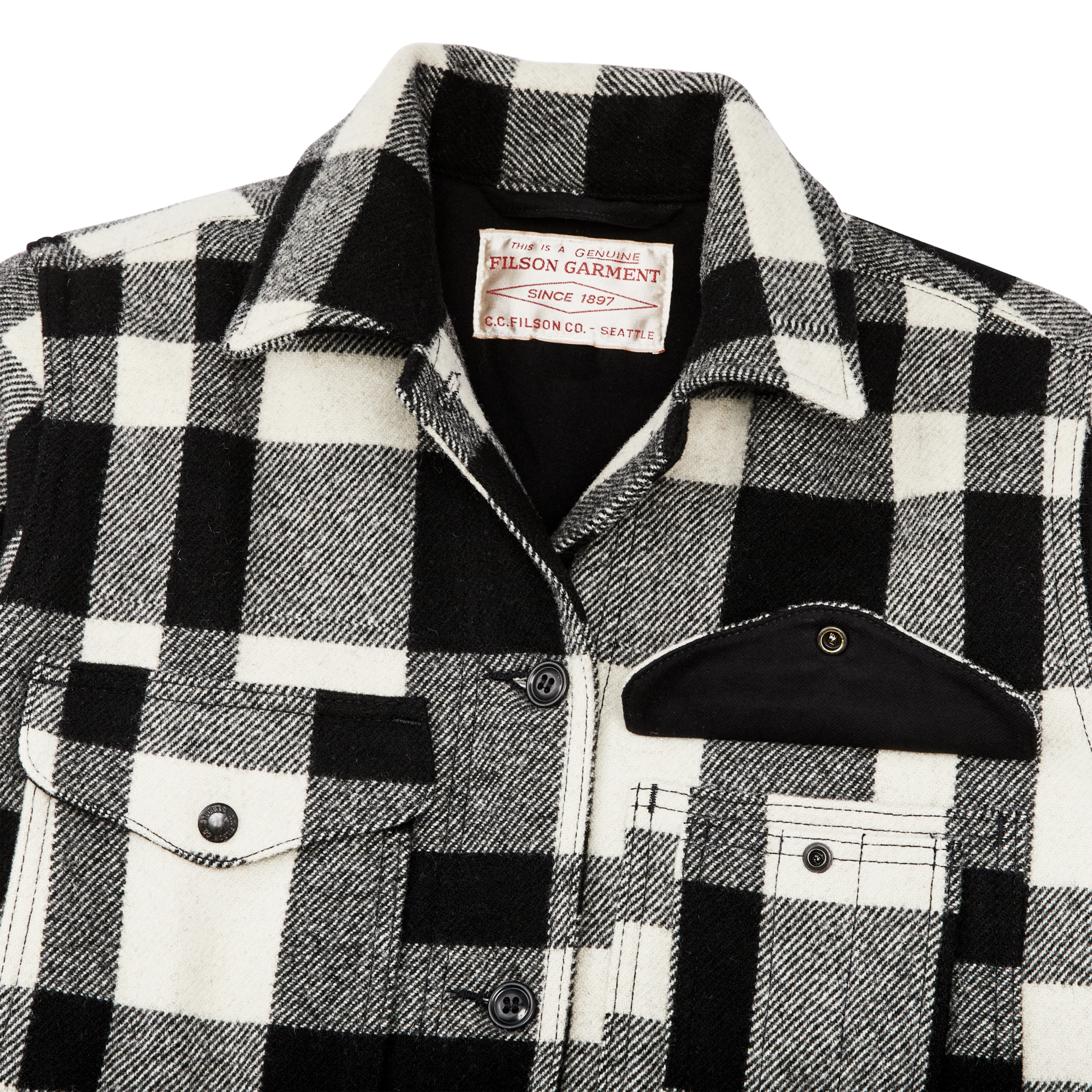 Women's Mackinaw Cruiser - Natural / Black Heritage Plaid