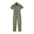 Women's Field Short Sleeve Coverall - Army Green