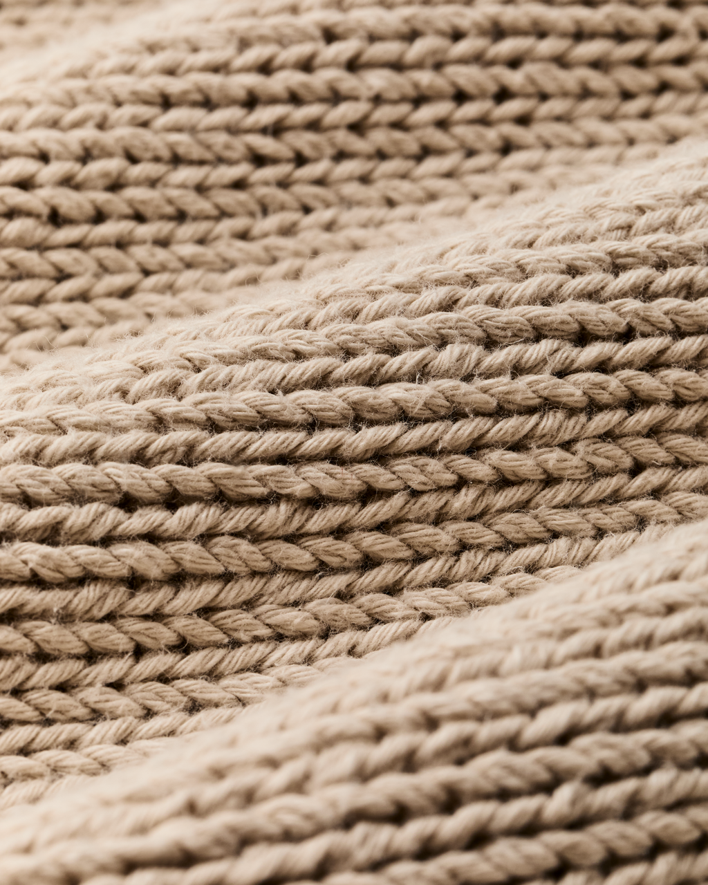 Women's Cotton Crewneck Sweater - Natural