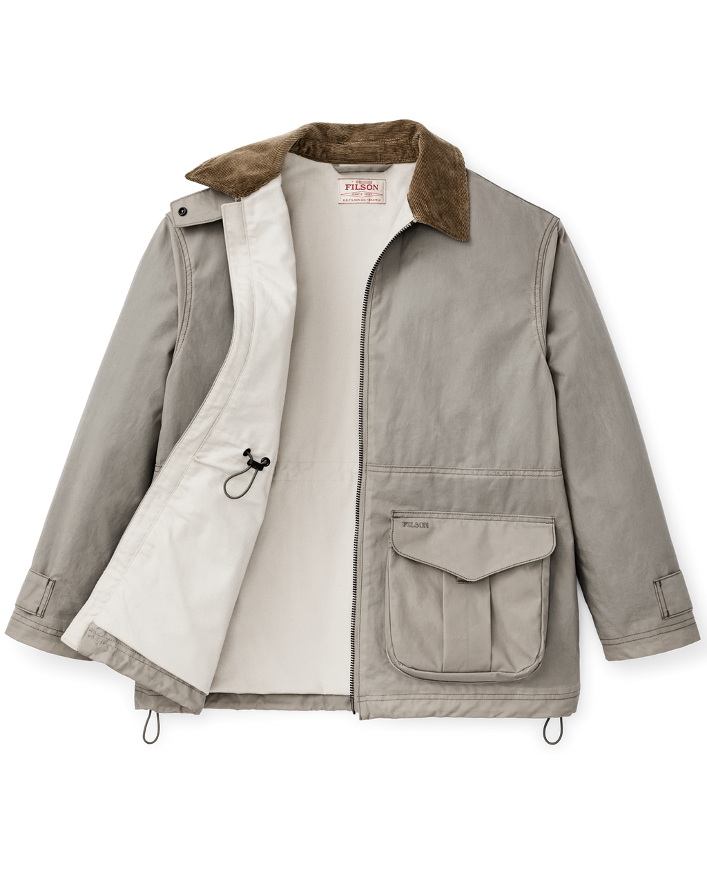 Women's Cover Cloth Raincoat - Twine