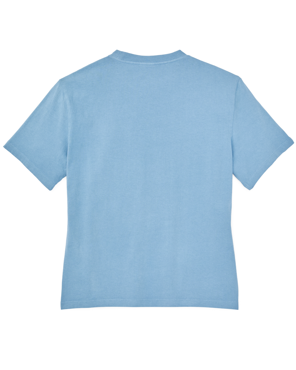 Women's Short Sleeve Pocket Tee - Light Blue