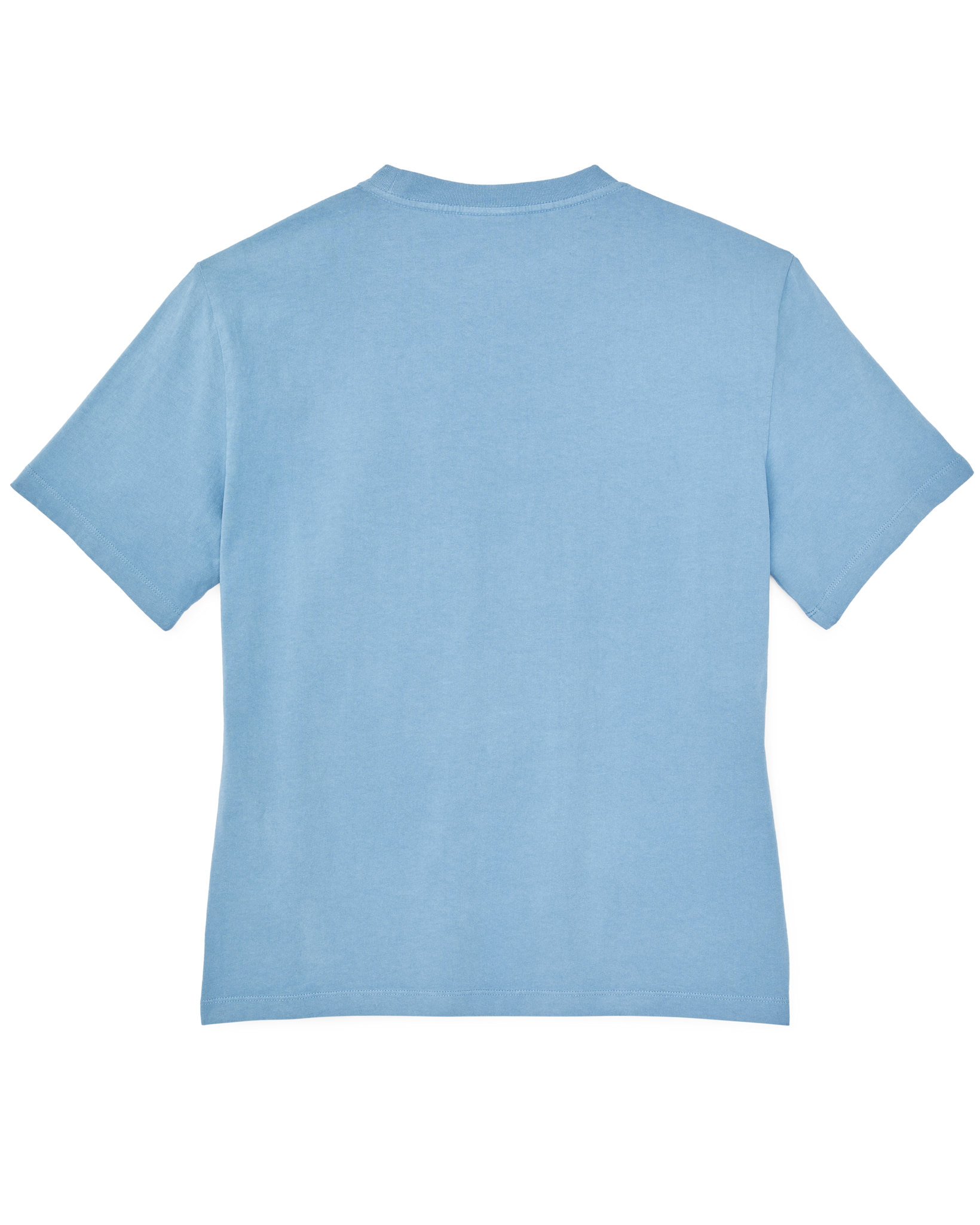 Women's Short Sleeve Pocket Tee - Light Blue