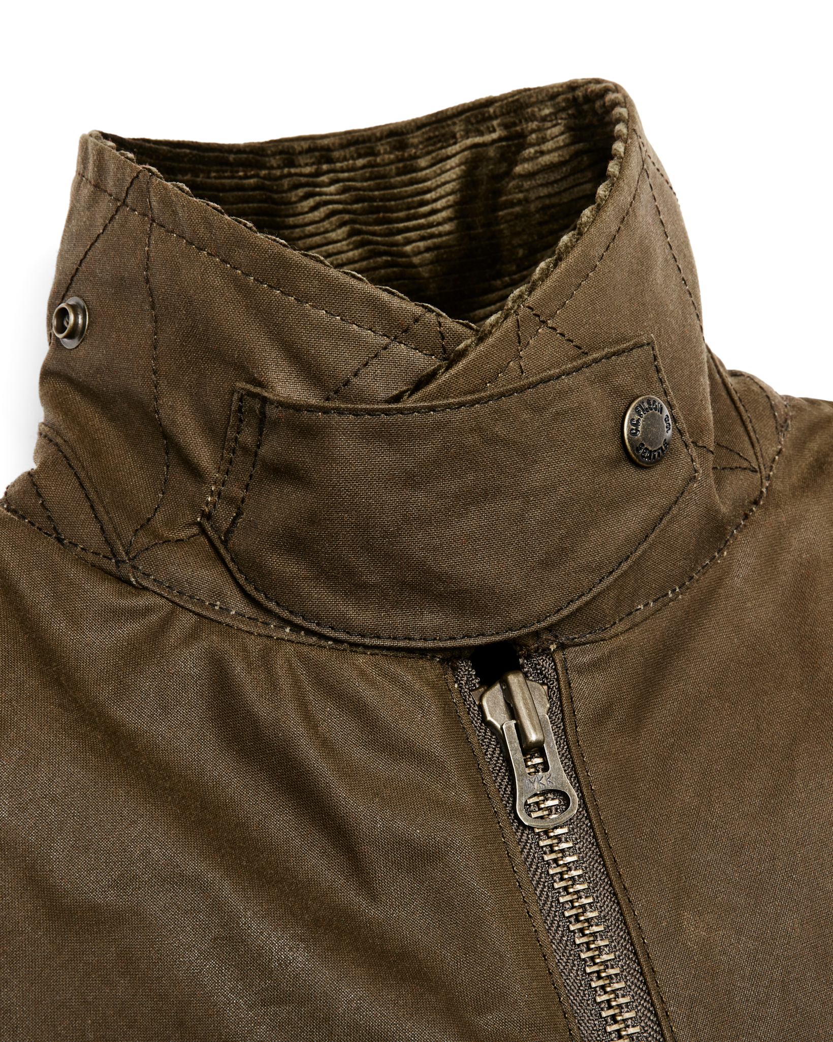 Women's Shelter Cloth Short Work Jacket - Dark Tan