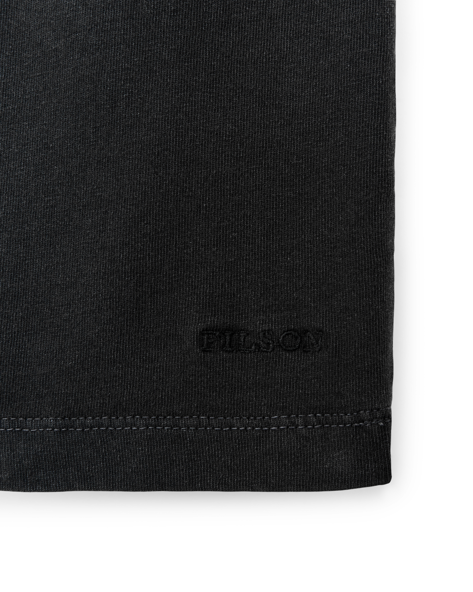 Women's Short Sleeve Pocket Tee - Faded Black