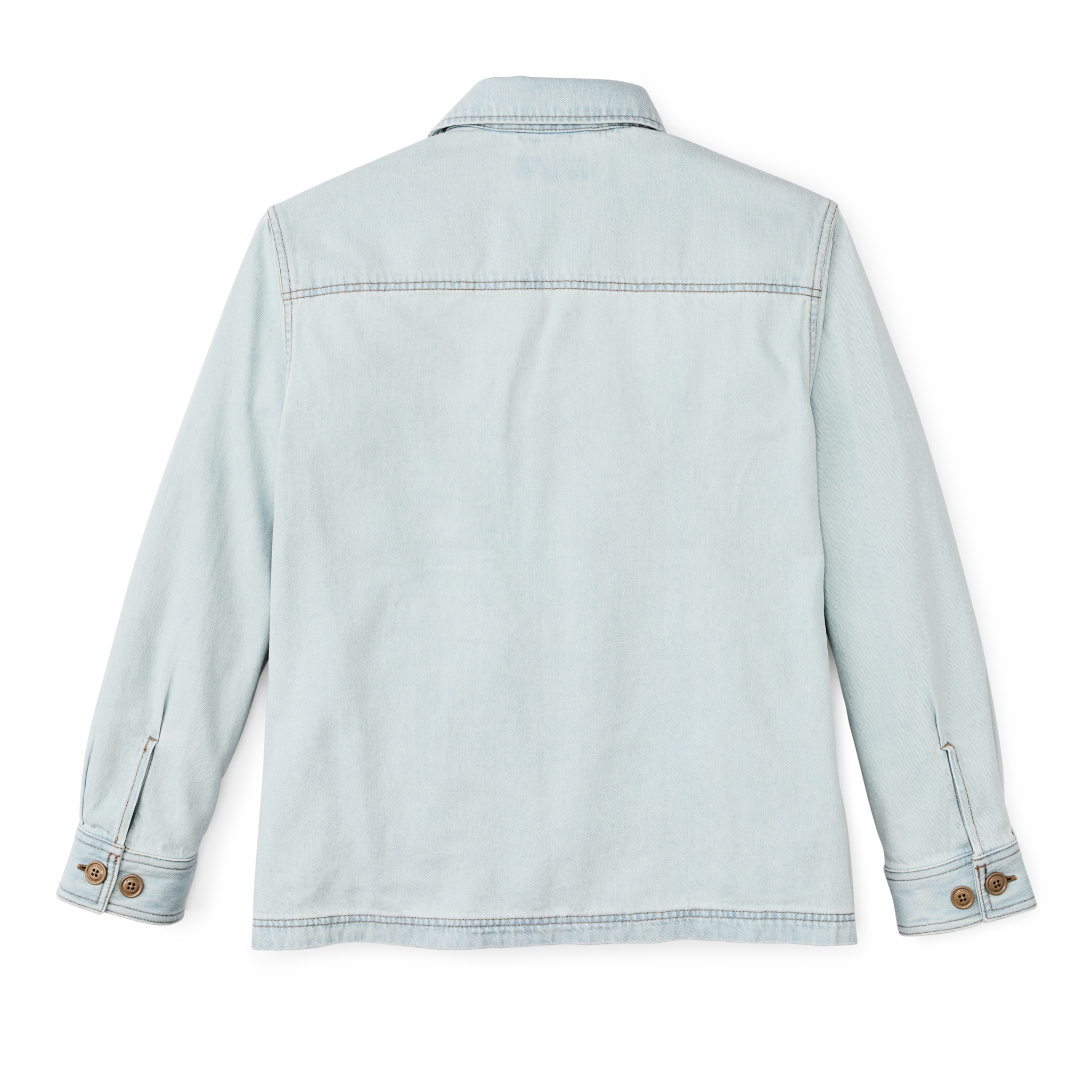Women's 9-oz. Denim Jac-shirt - Sun Bleach