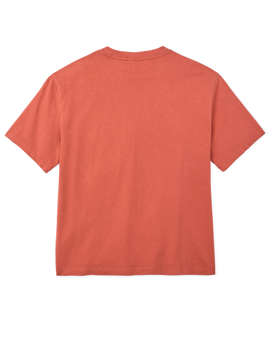 Women's Short Sleeve Pocket Tee - Cedar Red