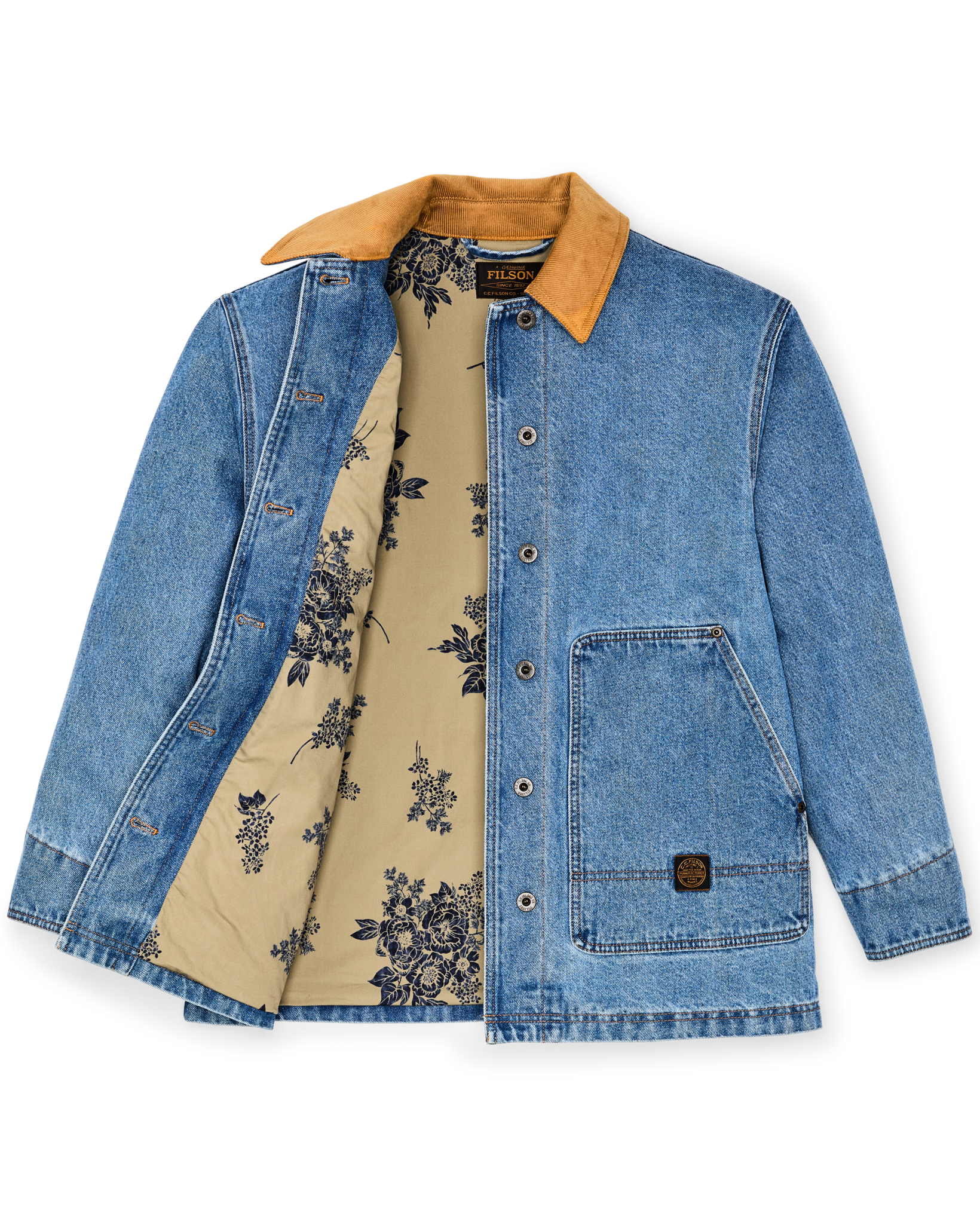 Women's 11-oz. Denim Barn Coat - Light Indigo