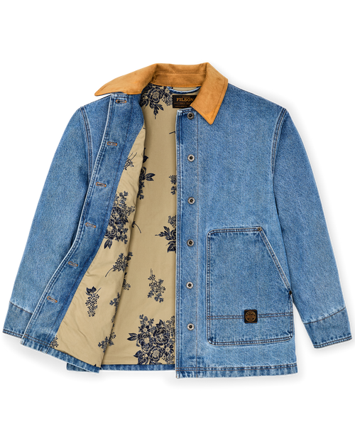 Women's 11-oz. Denim Barn Coat - Light Indigo