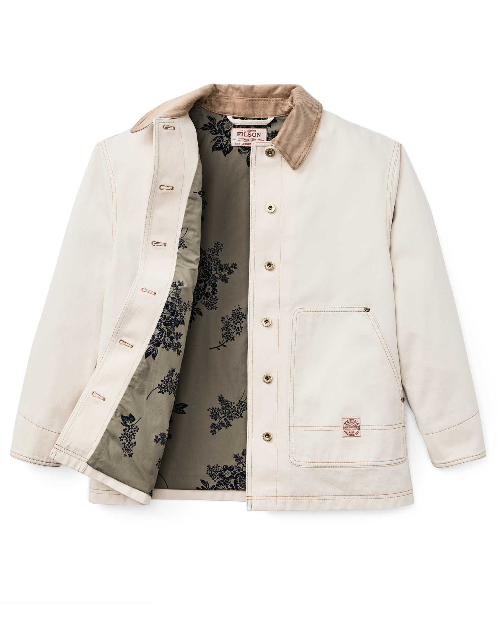 Women's 11-oz. Denim Barn Coat - Natural Seed