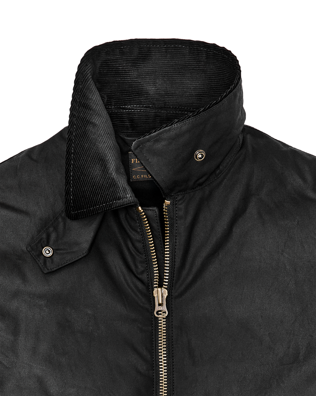 Women's Cover Cloth Raincoat - Black