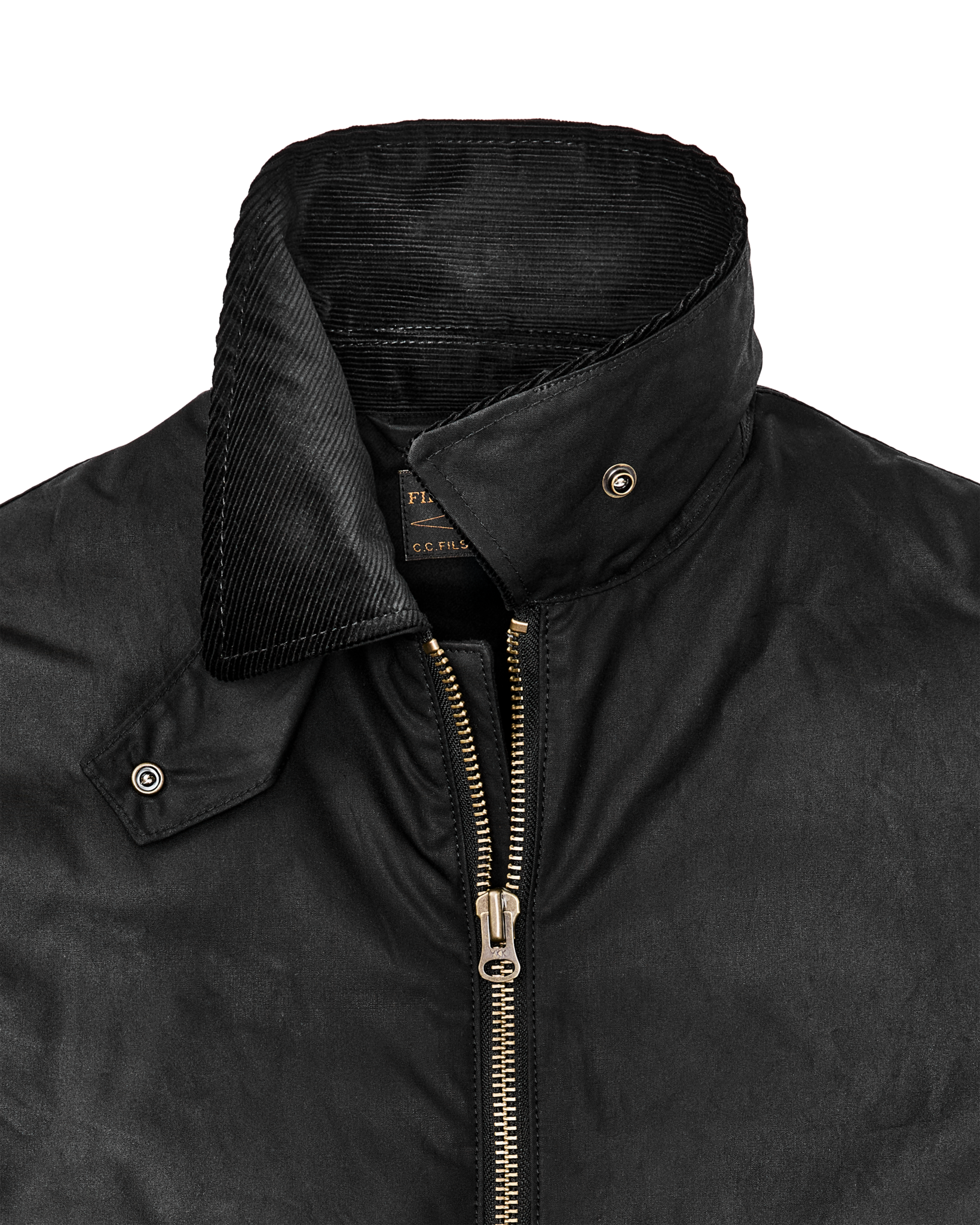 Women's Cover Cloth Raincoat - Black