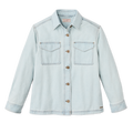 Women's 9-oz. Denim Jac-shirt - Sun Bleach