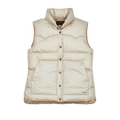 Women's Waxed Down Vest - Light Tan