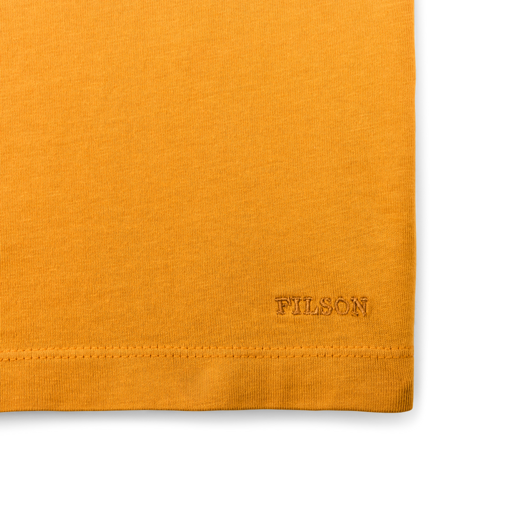 Women's Short Sleeve Pocket Tee - Golden Yellow
