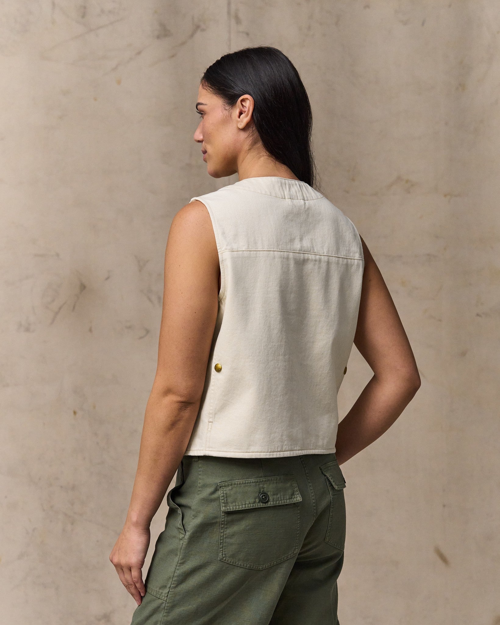 Women's Archive Cruiser Vest - Natural Seed
