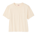 Women's Short Sleeve Pocket Tee - Ivory