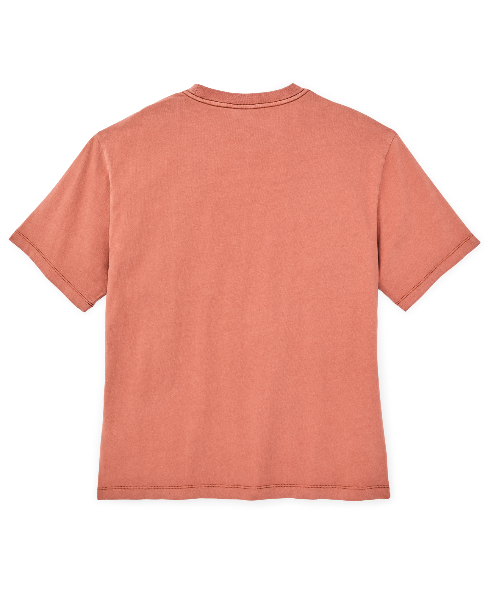 Women's Short Sleeve Pocket Tee - Copper Brown