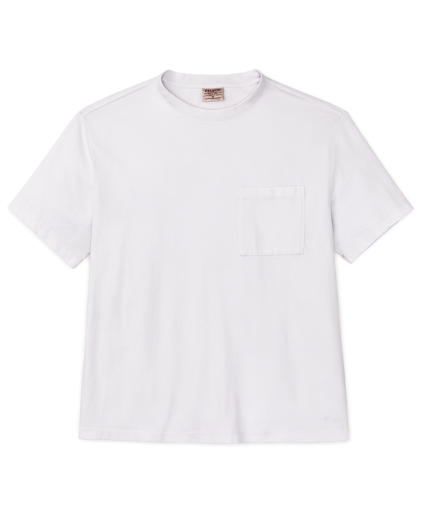 Women's Short Sleeve Pocket Tee - Bright White