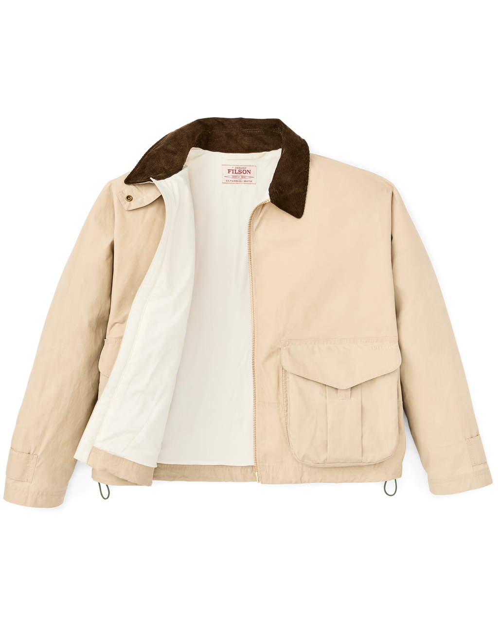 Women's Dry Wax Short Work Jacket - Quail Tan