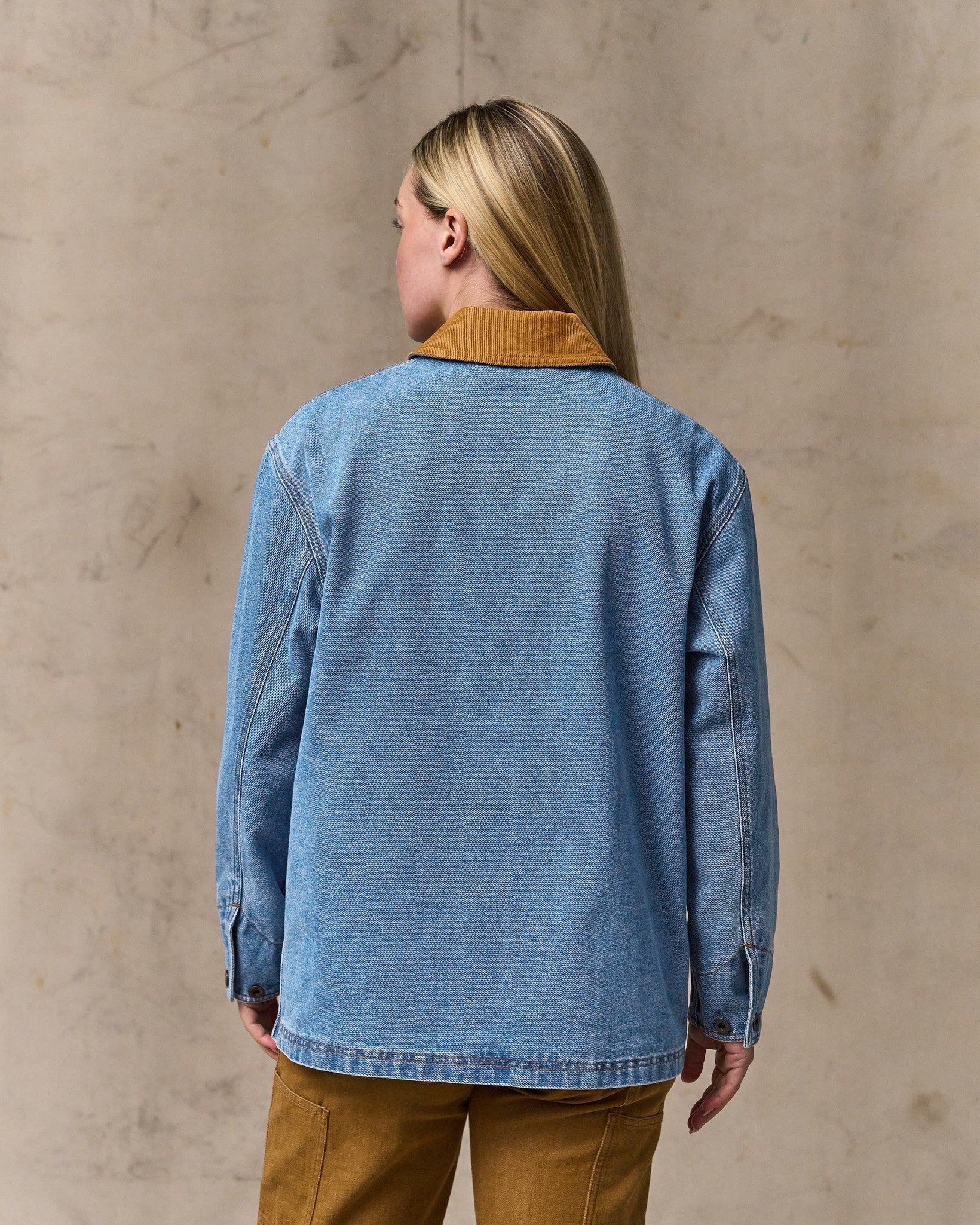 Women's 11-oz. Denim Barn Coat - Light Indigo