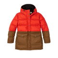 Women's Waxed Down Parka - Dark Tan / Campfire