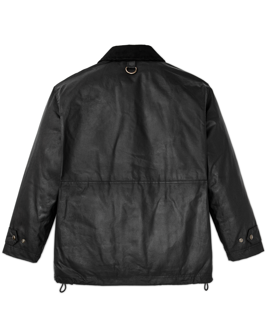 Women's Cover Cloth Raincoat - Black