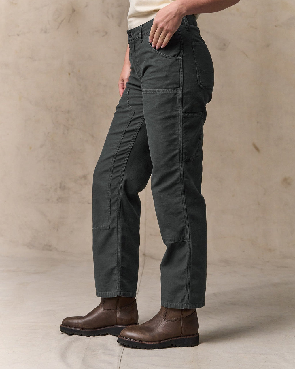 Women's Field Double-Front Pants - Faded Black