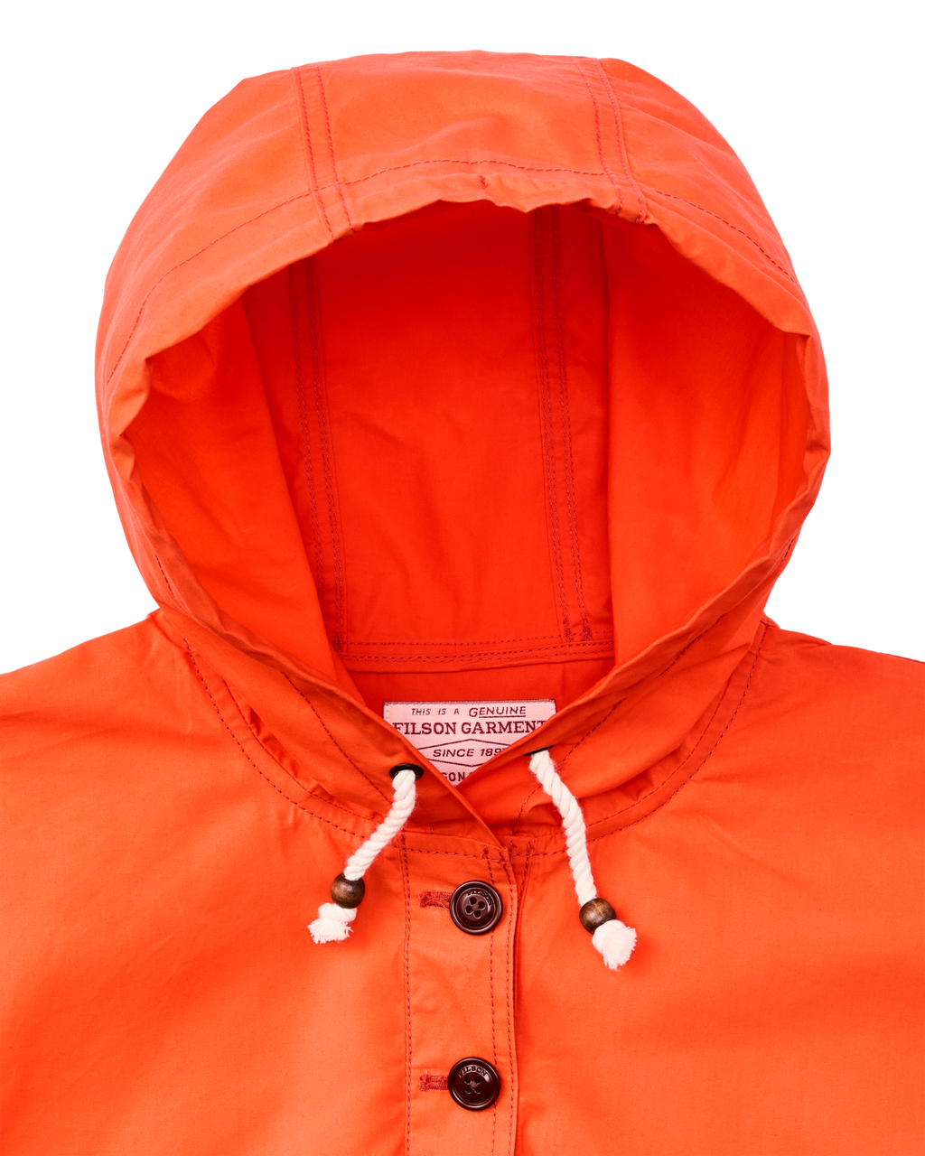 Women's Dry Wax Hooded Popover - Flame