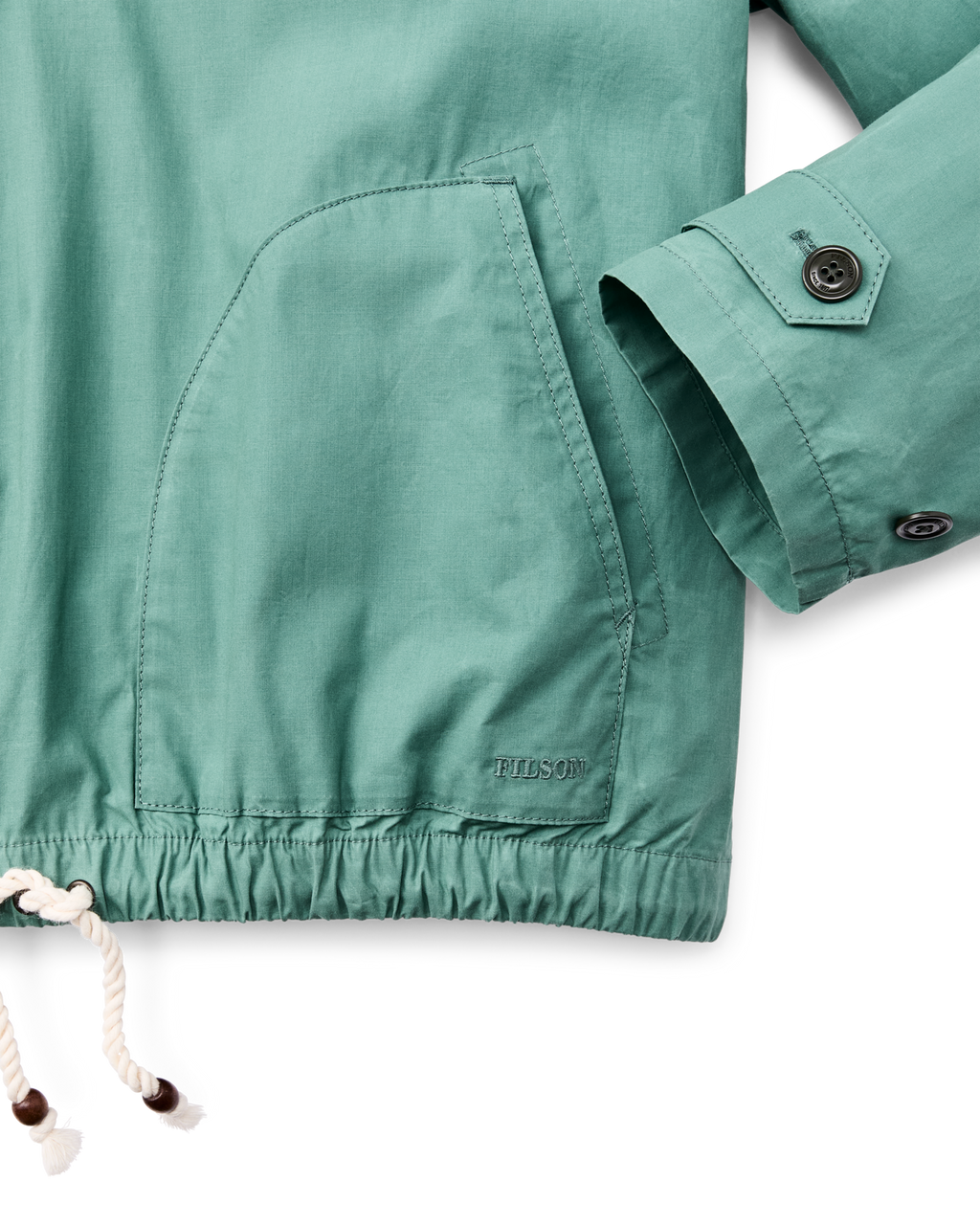 Women's Dry Wax Hooded Popover - Deep Sea