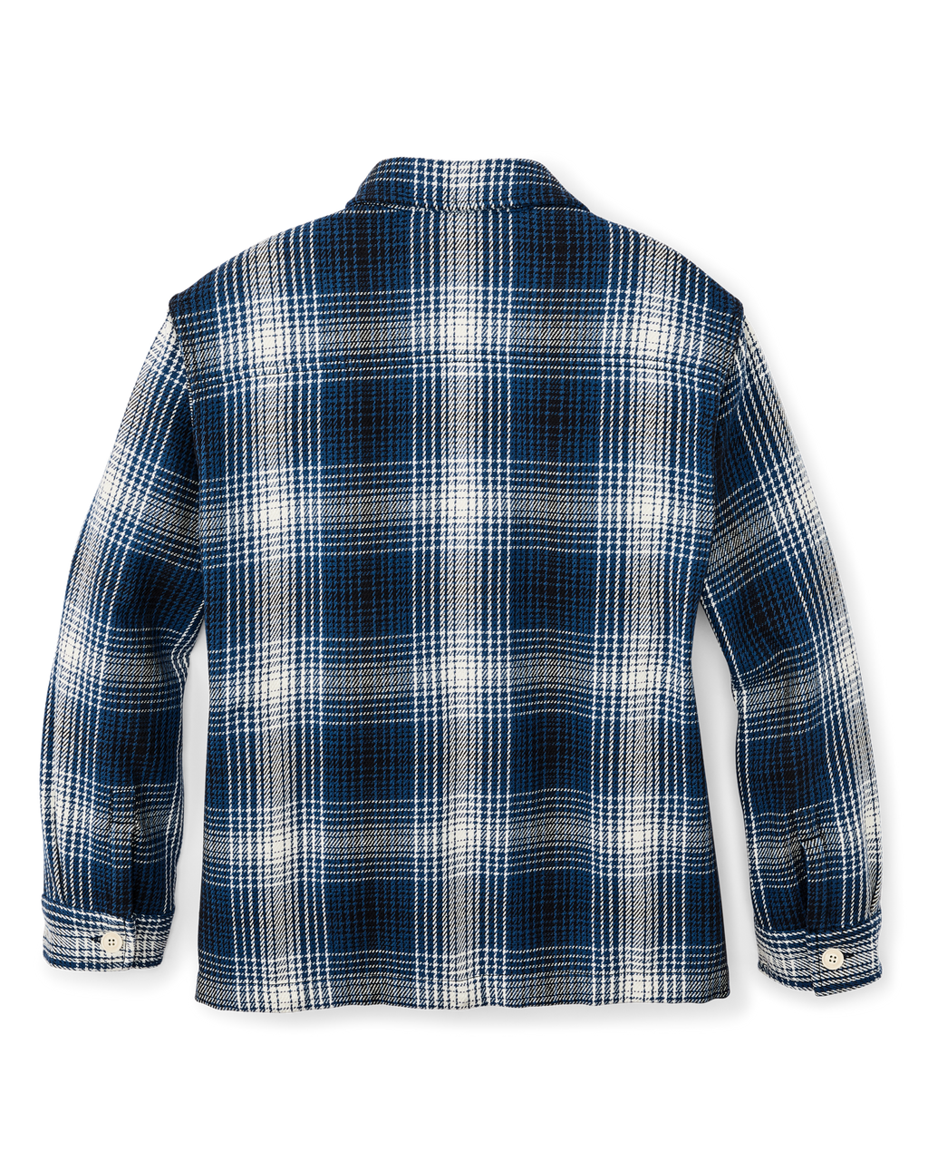 Women's Deer Island Jac-shirt - Cobalt / Natural Shadow Plaid