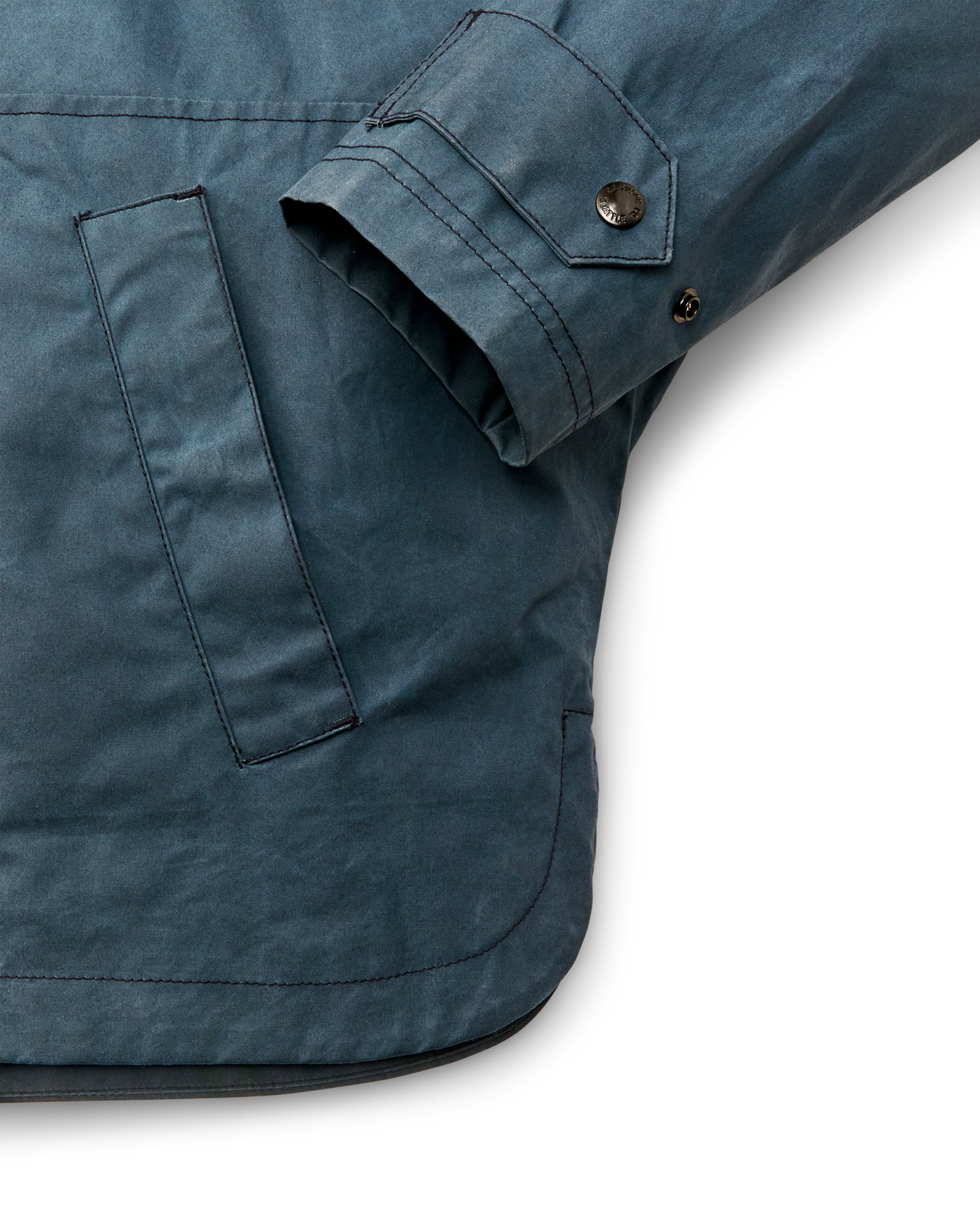 Women's Harbor Front Waxed Jacket - Navy