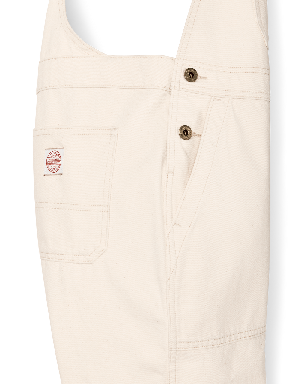 Women's Denim Overalls - Natural Seed