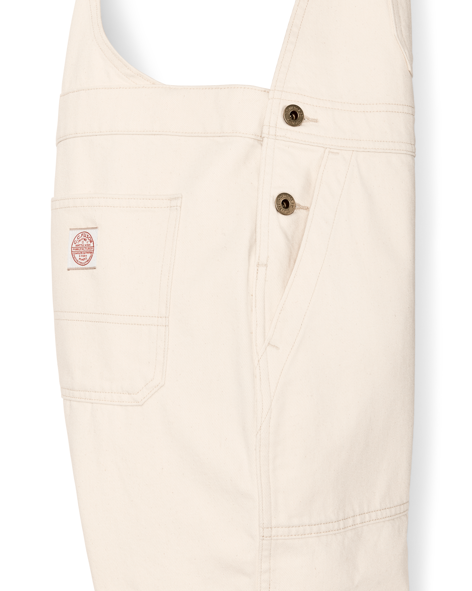 Women's Denim Overalls - Natural Seed
