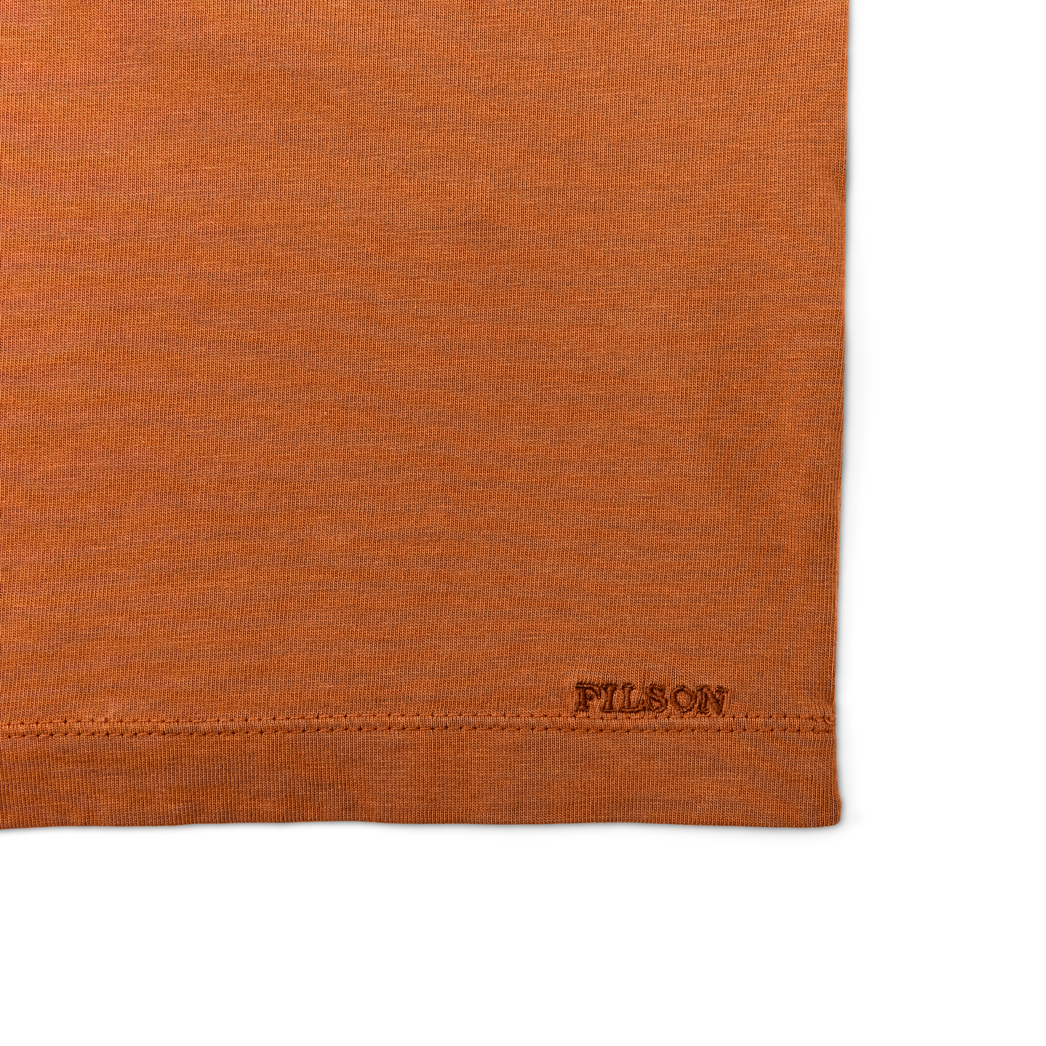 Women's Short Sleeve Pocket Tee - Leather Brown