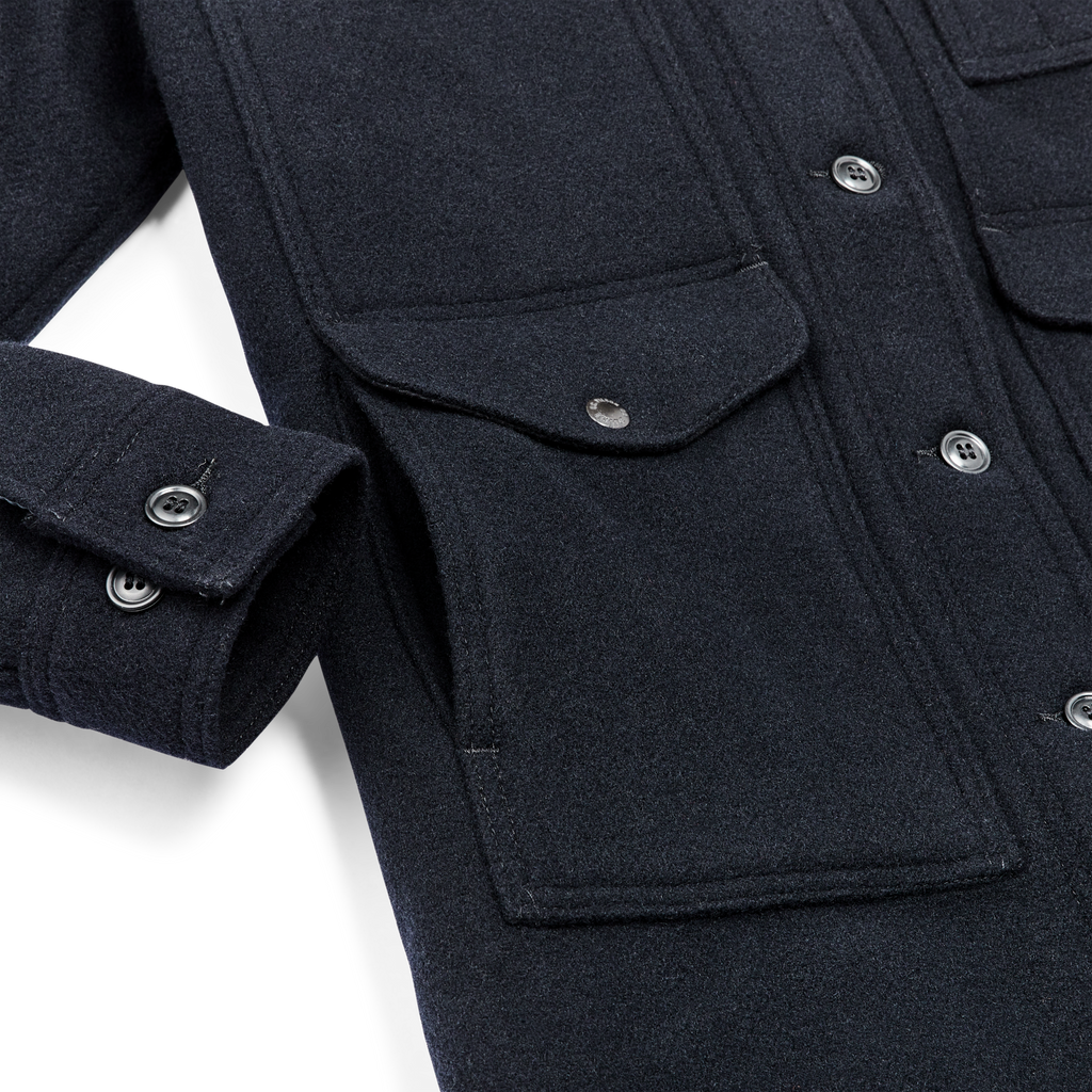 Women's Long Mackinaw Cruiser - Dark Navy