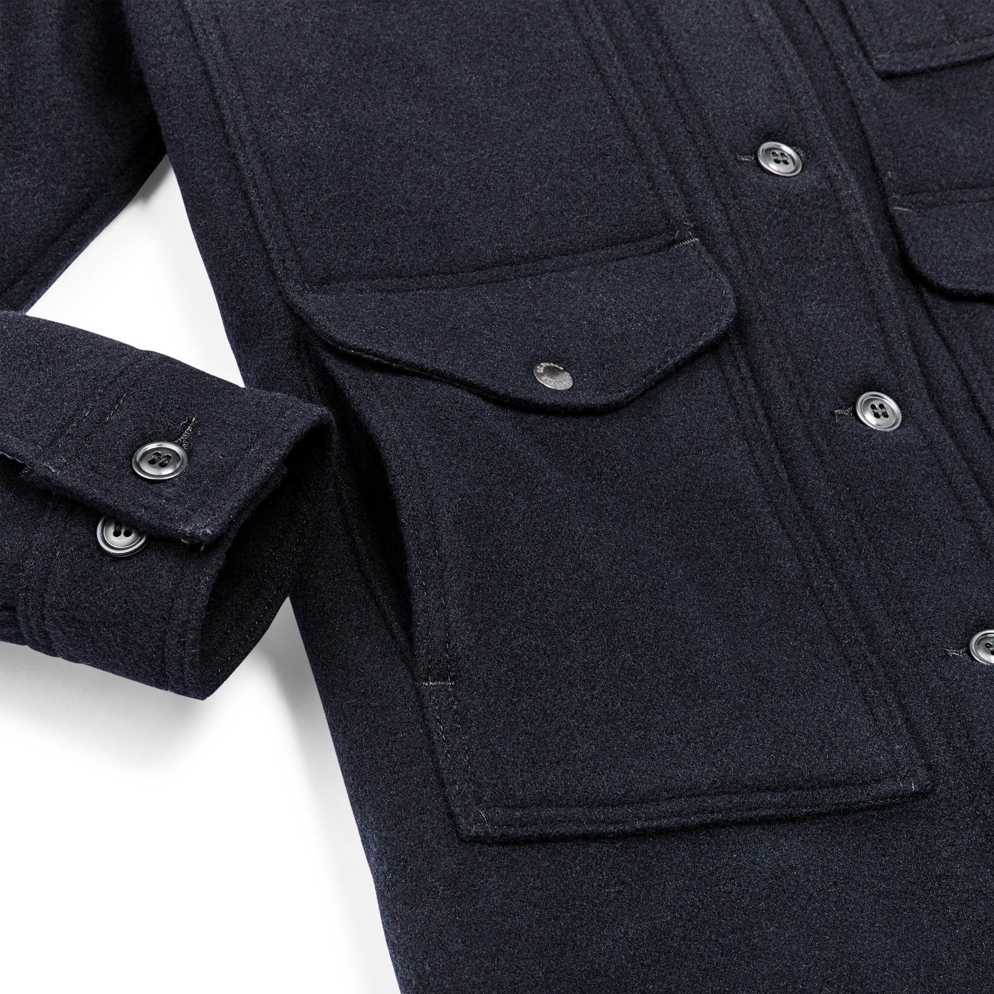 Women's Long Mackinaw Cruiser - Dark Navy