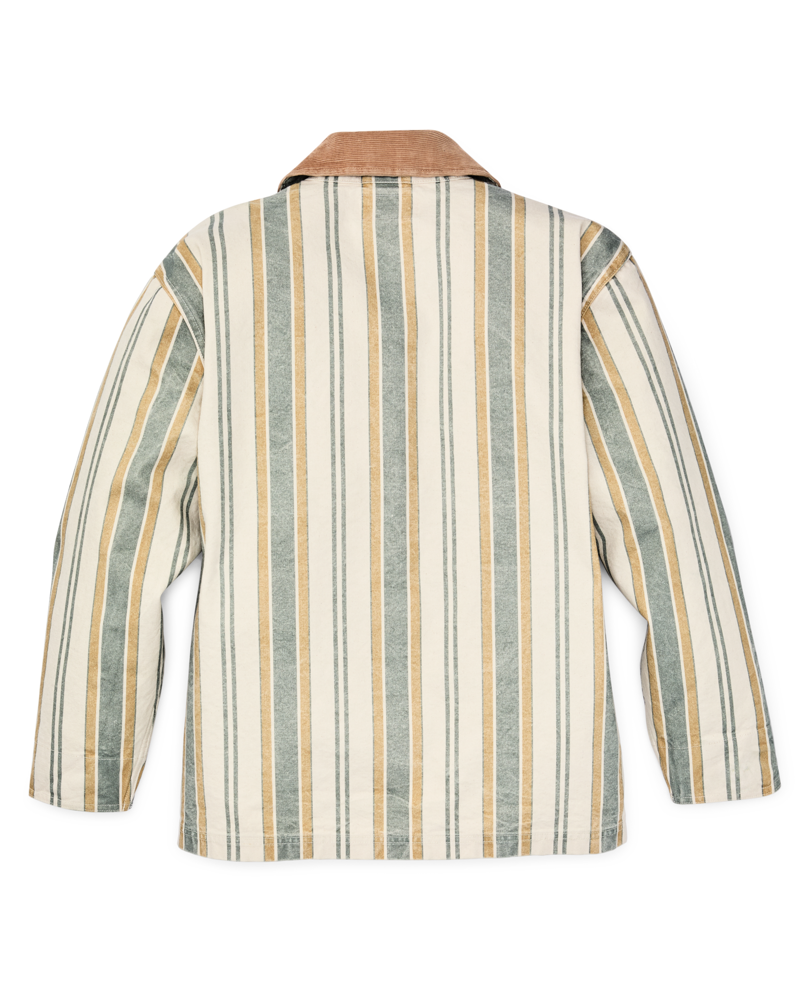 Women's Canvas Barn Coat - Natural / Yellow